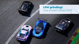 LFM grinding at Spa with different cars
