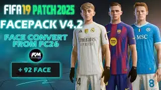 (Released) NEW FACEPACK 20 PLAYERS FC26 MOD FIFA16