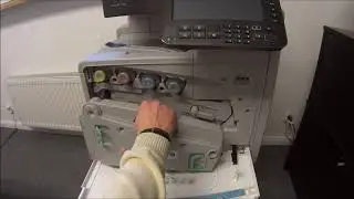 RICOH MPC 300 301 400 401 Waste Toner Bottle wymiana