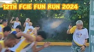 12th FCIE Fun Run Para sa Kalikasan 2024  #fun #running