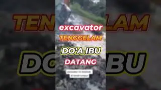 Excavator alat berat ini berjuang naik #shorts #yearofyou #zxwba #excavator