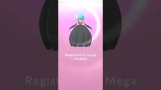 SUPER CUTE SHINY MEGA GARDEVOIR IN POKEMON GO.