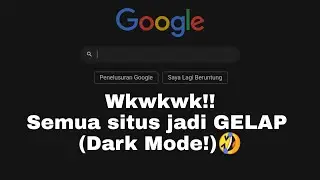 CARA MEMBUAT MODE GELAP (DARK MODE) DI INTERNET/CHROME/INSTAGRAM