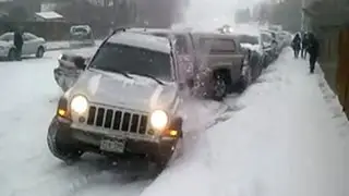 Нарезка авто на ледяных горках зима пришла неожиданно