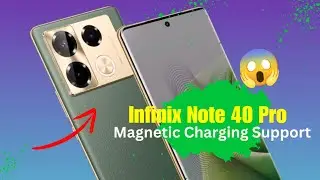 Infinix Note 40 Pro, 20 Watt Super Magnetic Charging Support⚡😱 | Technology Clubs
