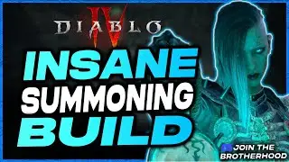 DIABLO 4 - INSANE NECROMANCER SUMMONING BUILD - (Necro Pet Build)
