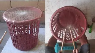 Make the drum transparent