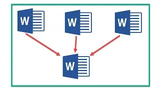 How to Combine Multiple Word documents into one Single document in Ms word 2019