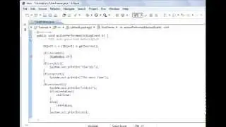 Java programming Lesson 77 GUI : ComboBox with ActionListener