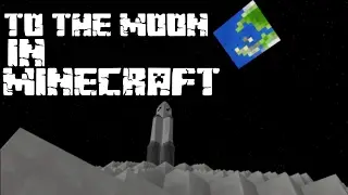 Secret Nuclear Bunker: To the Moon in Minecraft