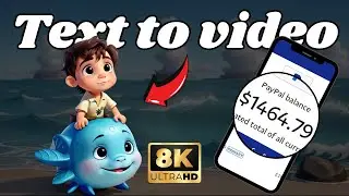 AI Text to Animation Video: Copy And Paste Text To Animation Video ($1,000+ /D)