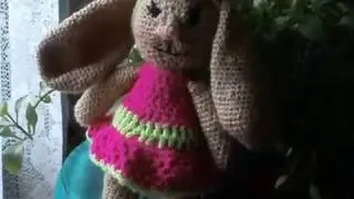 вязанные игрушки.
