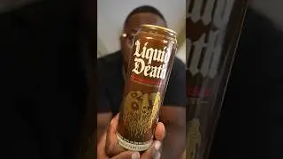 Ice Cream Flavored Water by Liquid Death! #foodreview #foodie #snacks