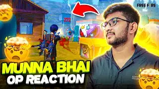 Munna  Bhai OP 🤯 Reaction on Gaming With TMK 🔥 Hacker Gameplay 