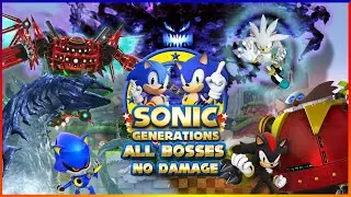 Sonic Generations - All Bosses - Hard Mode (S Rank) No Damage