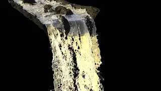 Waterfall Simulation - Houdini FLIP Fluids