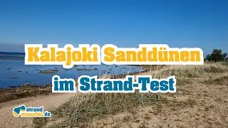 Kalajoki Sanddünen (Finnland) im Strand-Test