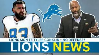 Detroit Lions News: Lions Sign TE Tyler Conklin | 2026 NFL Free Agency