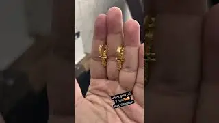 latest gold bali 3.2gm😍😍#sethijewellers