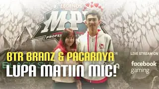 BTR BRANZ Lupa mematikan Mic saat  Live - ketauan sedang mesumm deh di Nimo TV