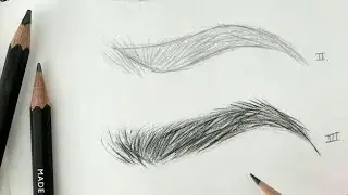 طريقة رسم الحاجب بالرصاص