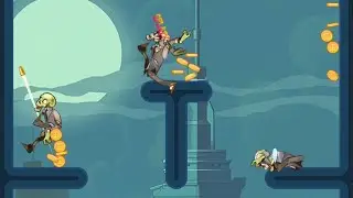 Stupid Zombies 4 — Get 3 Stars on HARD Levels 11–20