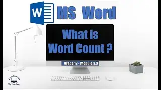How to COUNT the Number of WORDS in MS WORD