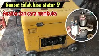 Ini penyebab Genset diesel tidak bisa stater