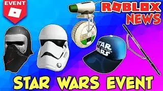 ROBLOX NEWS: Star Wars (Rise of Skywalker) Event Leaks - Storm Trooper & Kylo Ren's Helmet and More!