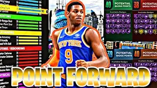 Point Forward Build 2k22 Next Gen. Best Small Forward Build NBA 2k22 Next Gen.