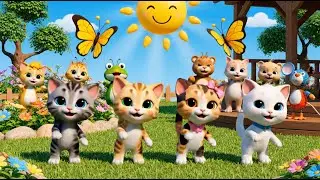 Meo Meo Meo 💃 Vũ Điệu Mèo Con Sôi Động | Nhạc Thiếu Nhi Vui Nhộn | Hoạt Hình 3D