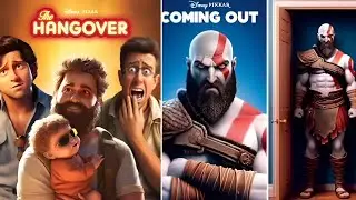 Ai Being Wild With Disney Pixar Movie Posters | Part 29 | #ai #memes