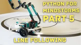 Learn Python for Mindstorms (LEGO 51515) Part 5: Proportional Line Following