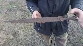 Как поднимали Меч Акинак 2500 лет ОН ЖДАЛ, КОГДА Я ЕГО НАЙДУ!!!