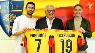 U.S. Lecce: Conferenza stampa di presentazione di Luca Paganini