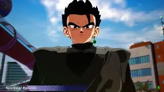 dragon ball sparking zero - what if - gohan meet gohan black