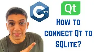 QT C++ GUI Tutorial - How to connect Qt to SQLite?