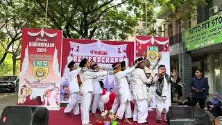 Penampilan Aljendra di acara pentas kemerdekaan Indonesia 2024
