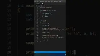 Pass by Value and Pass by Reference in C/C++ #programming #coding #code #c