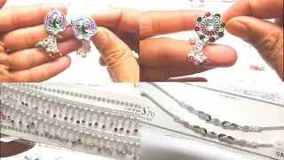 Latest Silver Payal Designs | Silver Anklets Collection | @NVOrnaments @Repairingclub8525