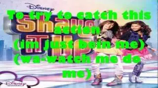 Shake it up-Watch me-Bella Thorne and Zendaya Coleman-Lyrics