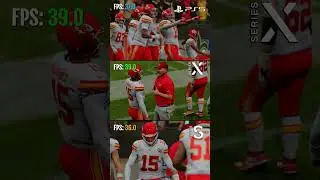 Madden NFL 25 Comparison | Xbox Series S vs. X vs. PS5