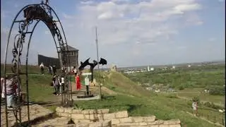 Елабуга. Вид на Каму и Тойму с Чёртова городища.