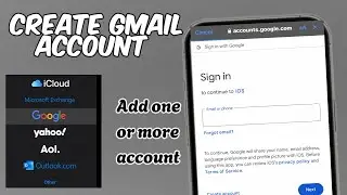 How to Create Gmail Account || Create one or more gamil account in one phone💌