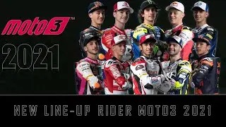 Terbaru Line-up Rider & Team Moto3 2021 | Daftar Nama Pembalap dan TIM Moto3 Terbaru Terlengkap 2021