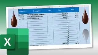 How to Create an Order Form in Excel