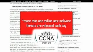 CCNA CYBERSECURITY OPERATIONS LAB | Anatomy of Malware