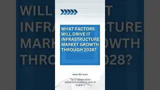 What factors will drive #ITinfrastructure market growth through 2028?