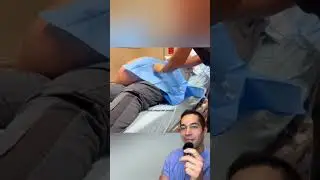 Watch his Abdomen nearly disappear - Incredible relief for the patient