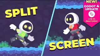 How to do a Split Screen Co-op in Godot